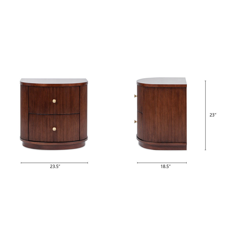 Valentine - 2 Drawer Storage Side Table