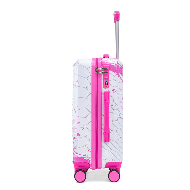 3 Piece With Combination Lock And Silent Wheels
