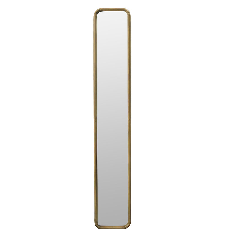 Full Length Mirror With AntiqueMetal Frame, Long Mirror For Hallway Living Room Bedroom Bathroom - Gold