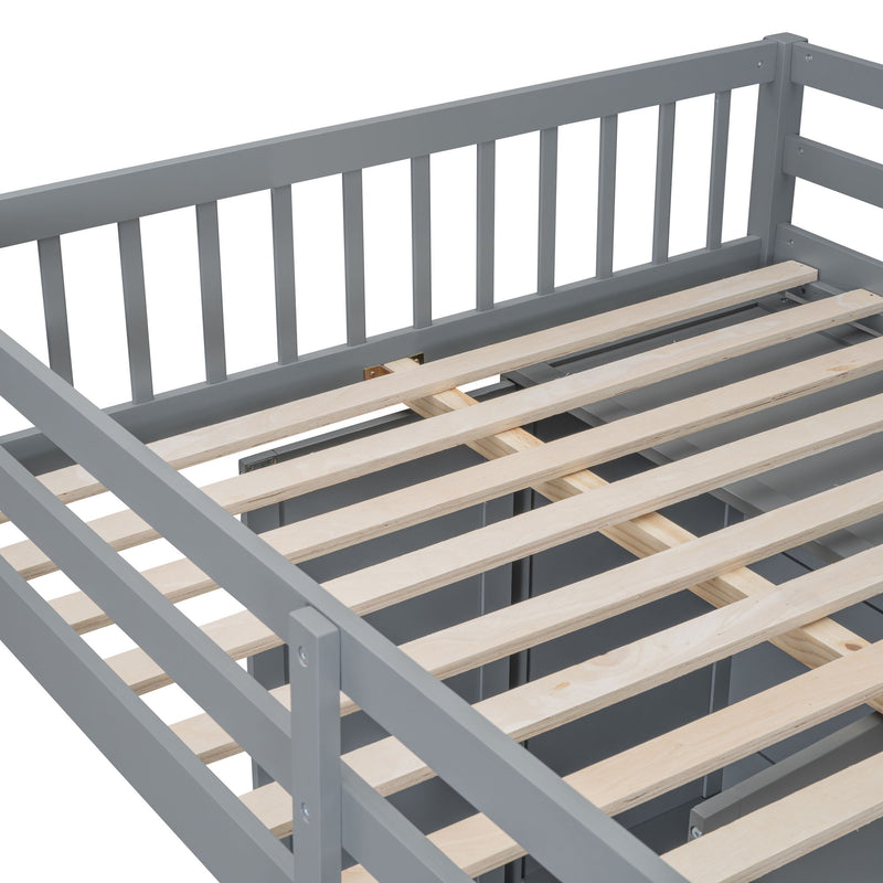 Bunk Bed With Wardrobe, Drawers