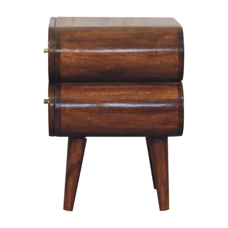Bubble Nightstand - Brown