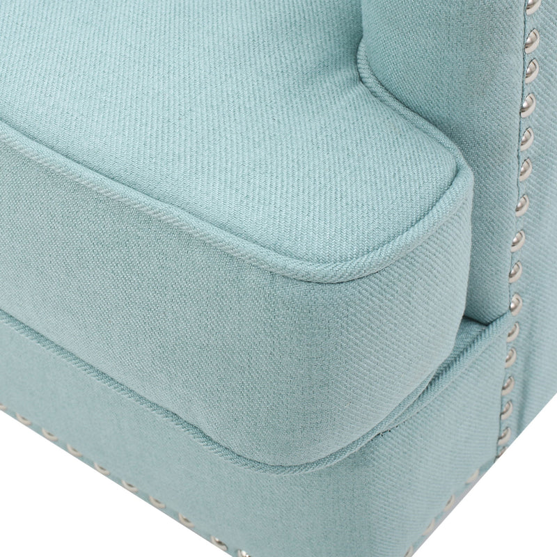 Harrison - Tufted Club Chair With Button Tufted Back And Birch Wood Legs