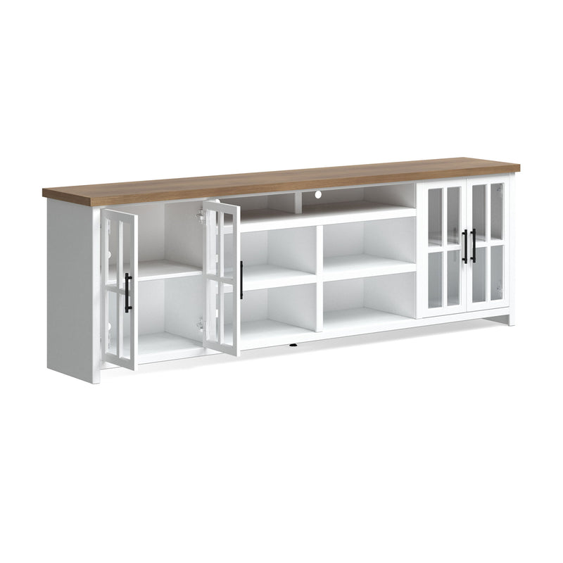 Hampton - TV Stand Console & Cable Management