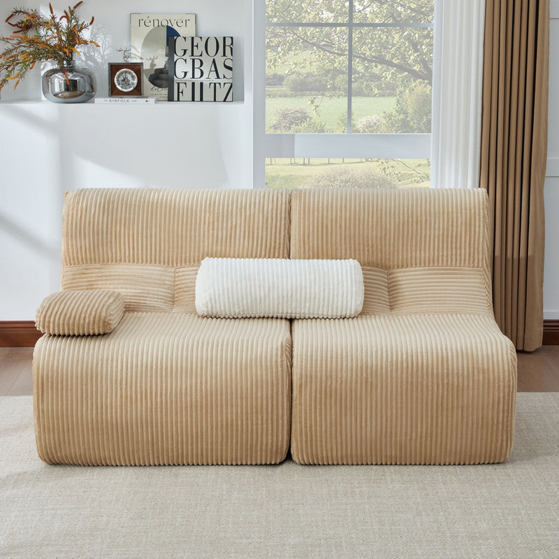 Modern Sectional Loveseat With Ergonomic Design