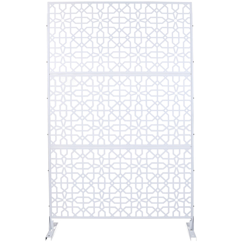 Outdoor & Indoor Metal Freestanding Decorative Privacy Screen
