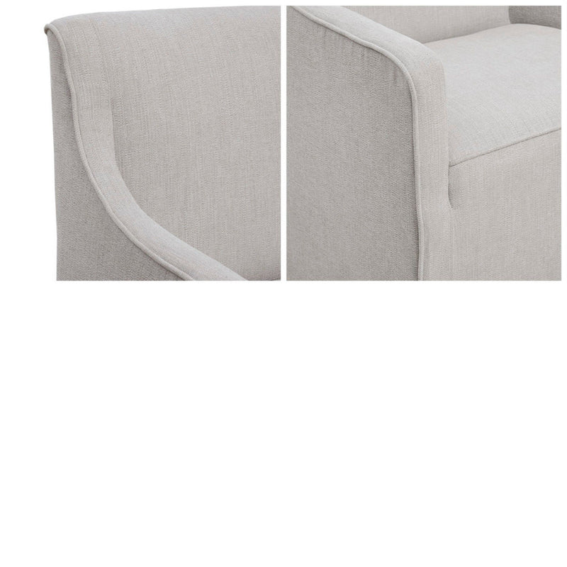 Traditional Skirted Dining Arm Chair