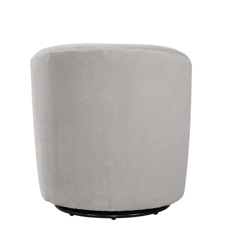 Oaklynn - Barrel Style Swivel Accent Chair