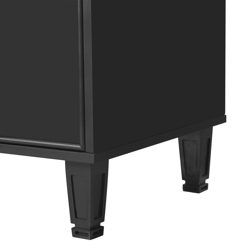 Bathroom Vanity With Sink, Deep Drawer, Door Shelf, 2 Tier Basket