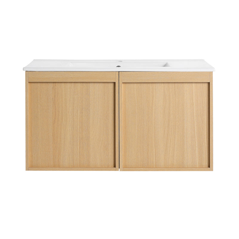 Floating Bathroom Vanity With Sink Combo