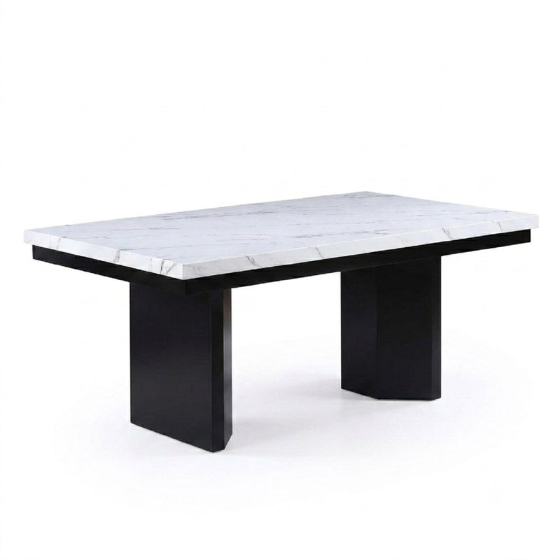 Dining Table For Kitchen - Black / White