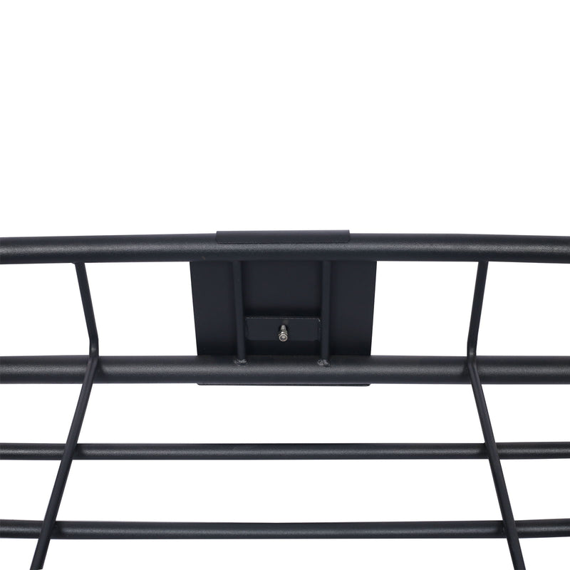 Motoring Rooftop Cargo Carrier Basket Steel, Universal Fit Roof Rack