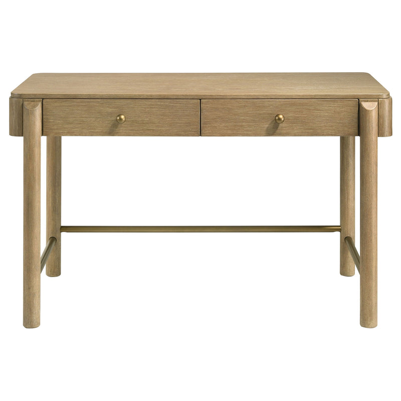 Benson - 2 Drawer Vanity Desk Makeup Table - Sand