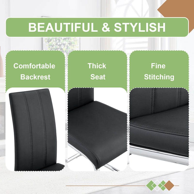 Modern Upholstered Dining Chairs For Dining Room