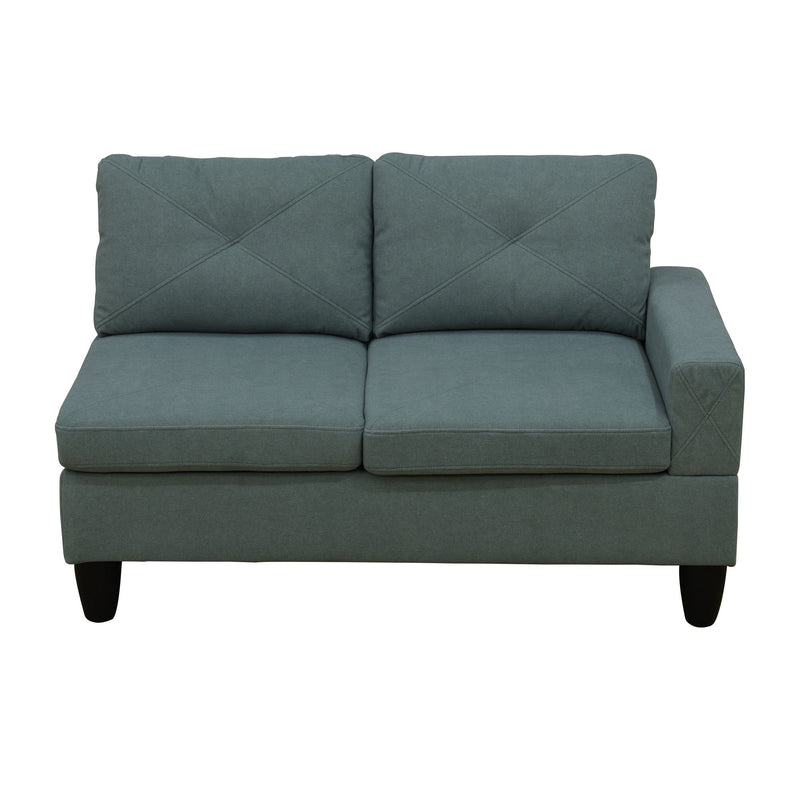 Modular L - Shaped Sectional Sofa 6 Seater 4 Piece Couch With Chaise