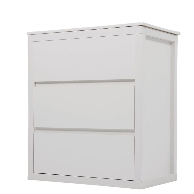 Freestanding Bathroom Vanity With Ceramic Sink, 2 Full Extension Drawers