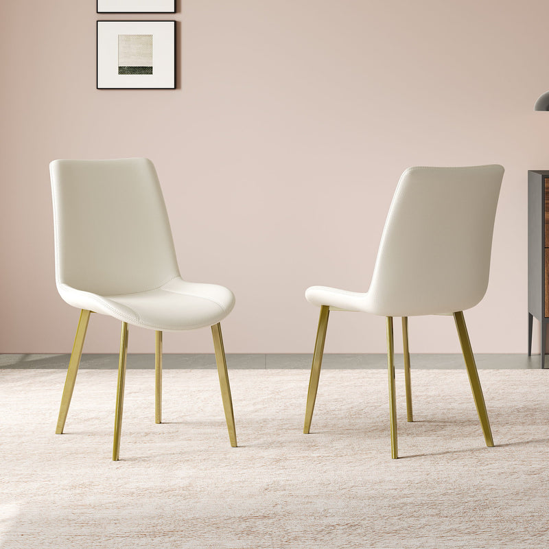 Modern Dining Chairs Ergonomic Design For Kitchen (Set of 4)