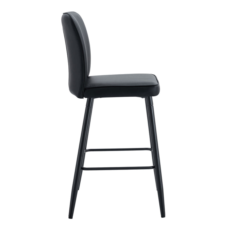 Modern Style Chair With Sleek Backrest Design (Set of 2)