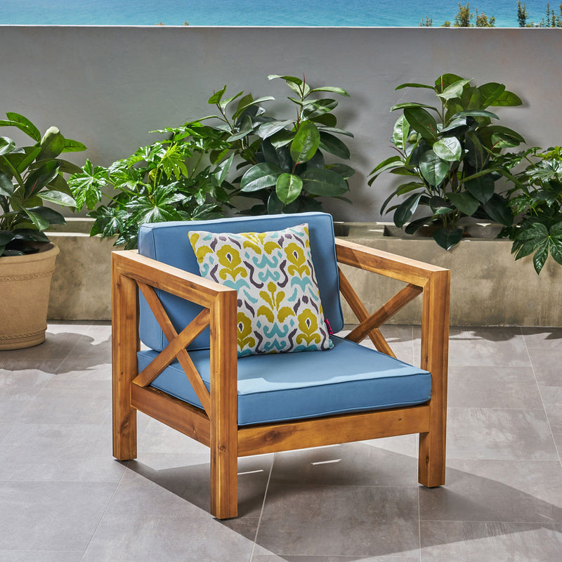Brava - Mid - Century Modern Club Chair With Water Resistant Cushions
