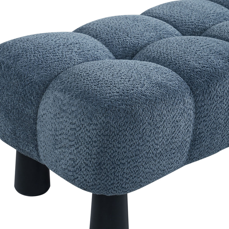 Luxury Upholstered Bench Ottoman