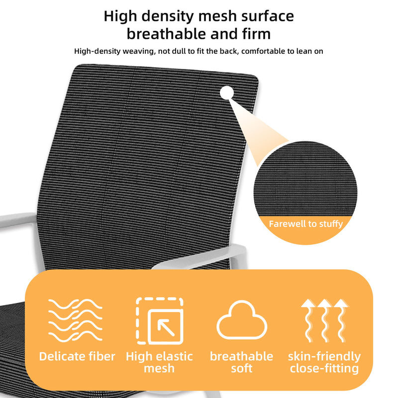 Minimalist Office Chair With Soft Backrest