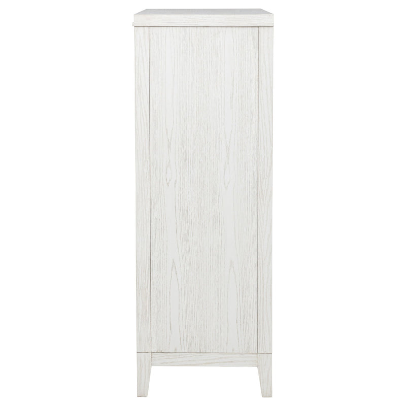 Inverness - 5 Drawer Bedroom Chest - White