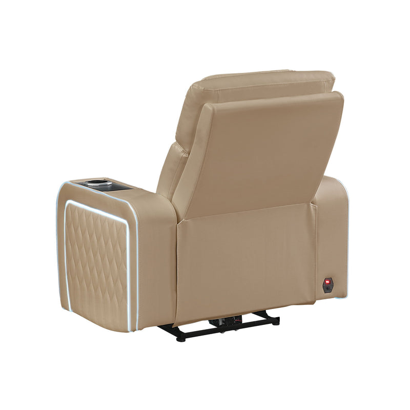 Electra - Power Reclining Set With Power Headrests, Massage And LED Lighting