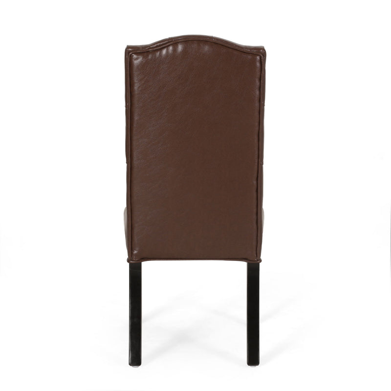 Harriet - Tufted Dining Chair With Button Tufting And Diamond Stitching
