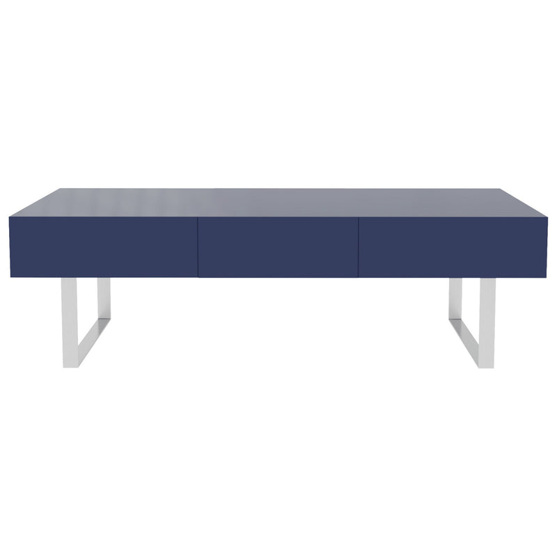 Rectangular Coffee Table With Hidden Storage