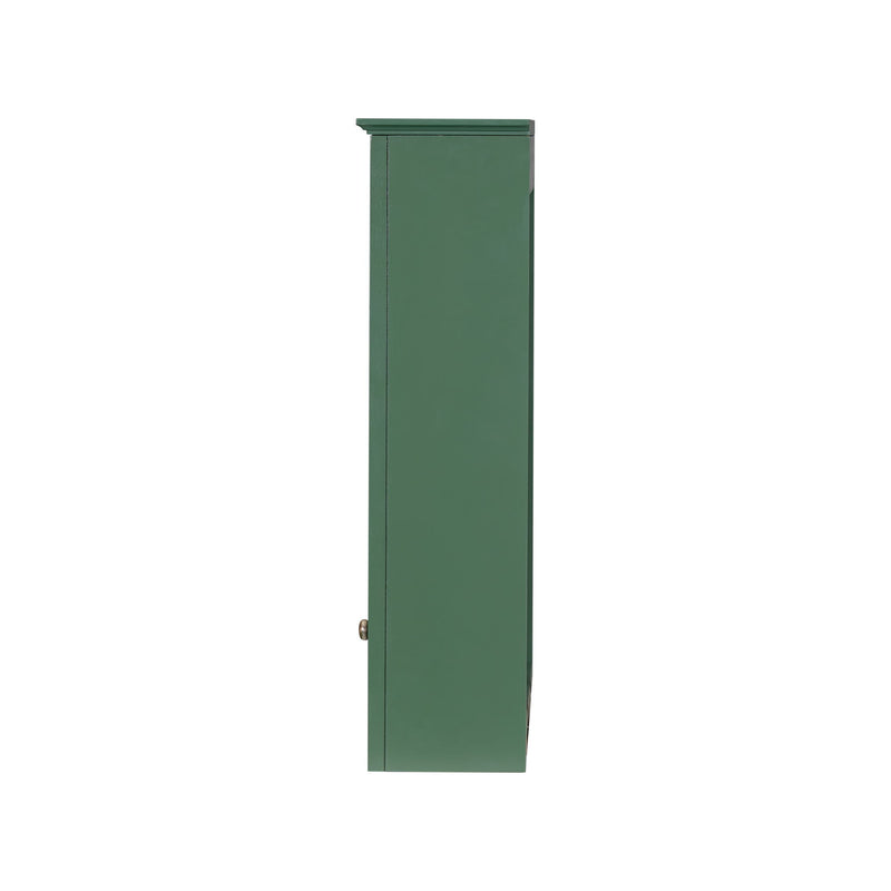 Wall Mounted Medicine Cabinet With Mirror And 3 Open Shelves