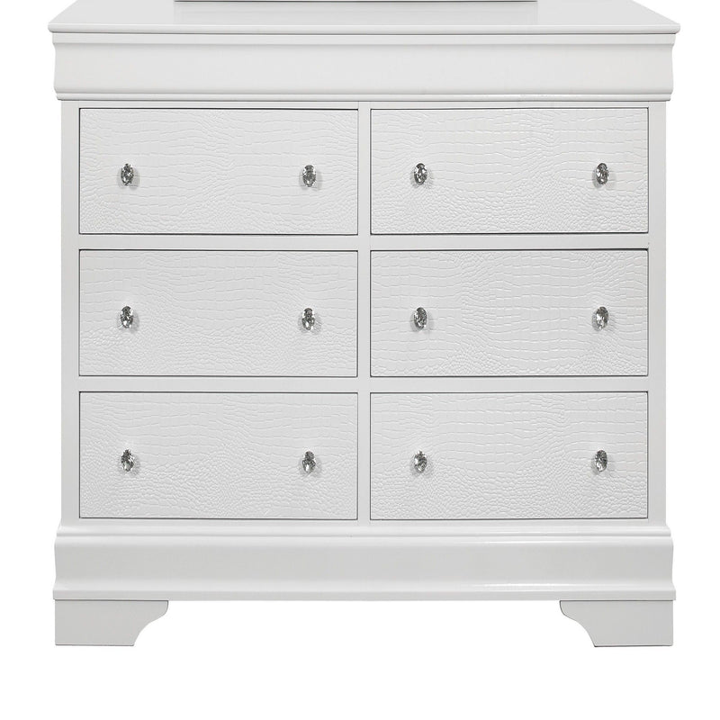 Shaker - Crocodile Metallic Dresser