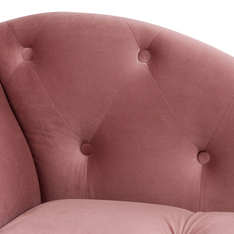 Samuel - Tufted Roll Arm Chaise Lounge