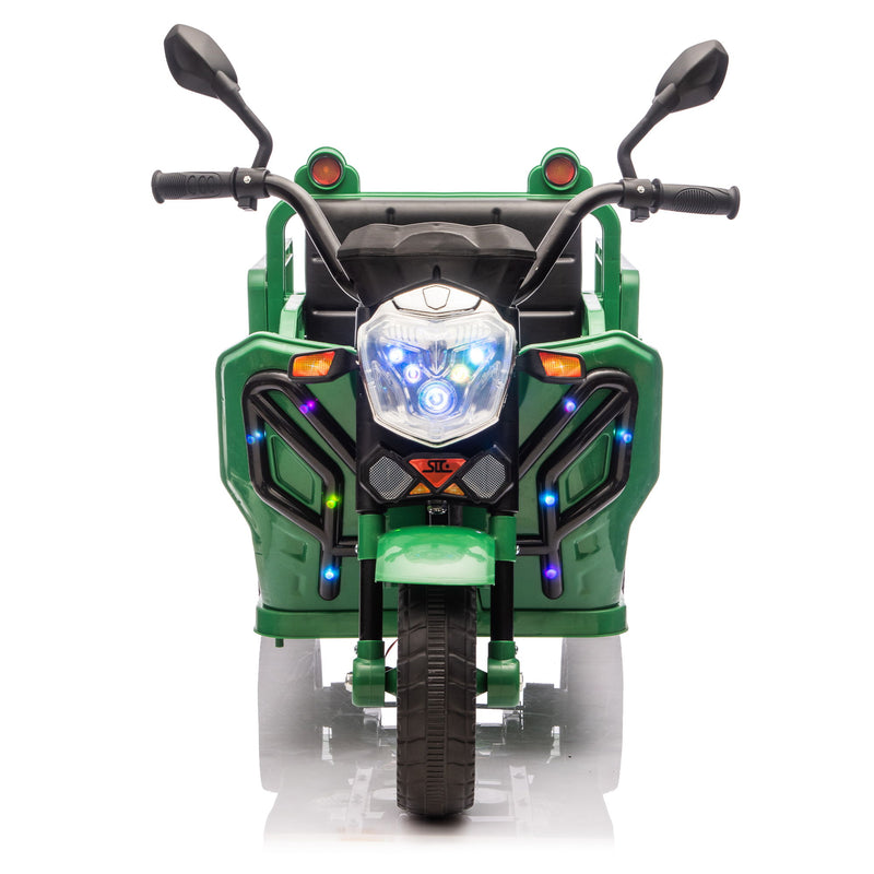 12V Kids Electric 3 Wheel Cargo Truck With LED Lights & Music