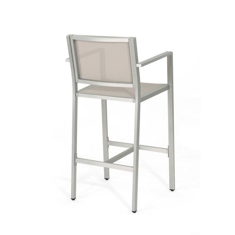 Outdoor Rust Proof Aluminum Barstools (Set of 2)