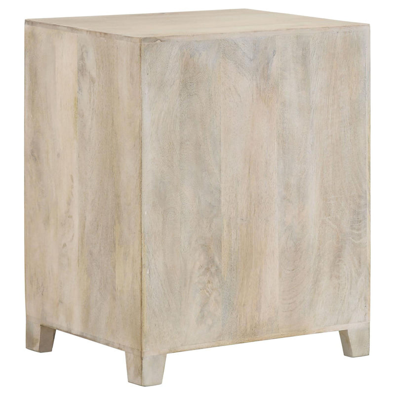 1 Door Accent Cabinet With Drawer - Beige