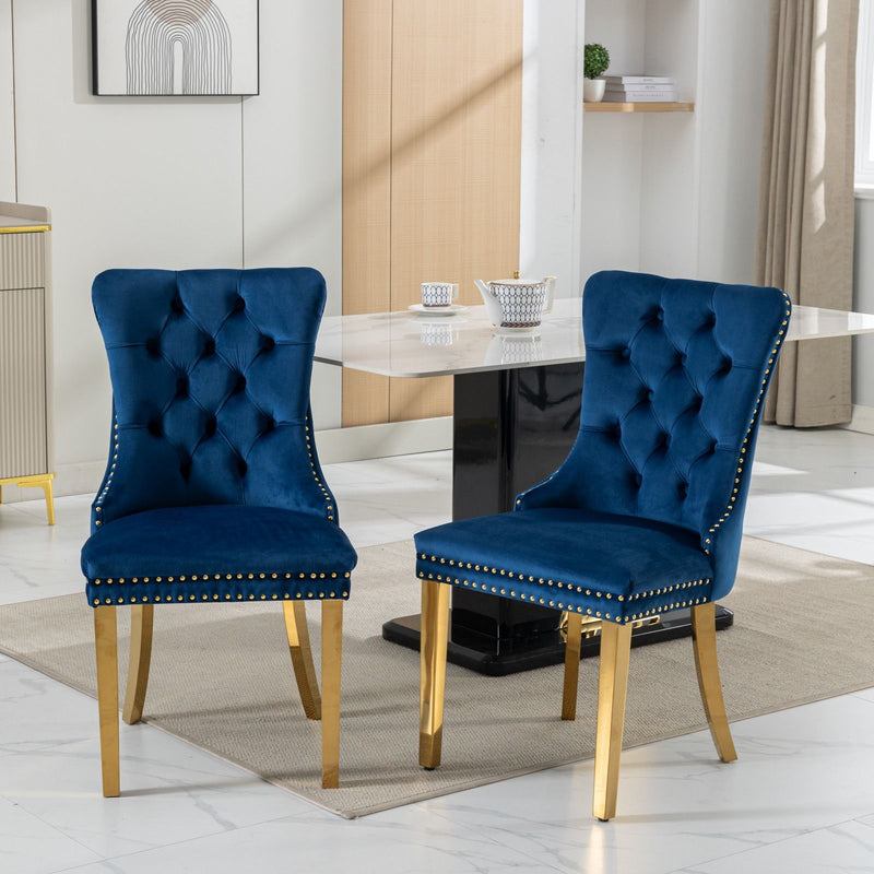 Nikki - Modern, High-End Tufted Dining Chair (Set of 2)