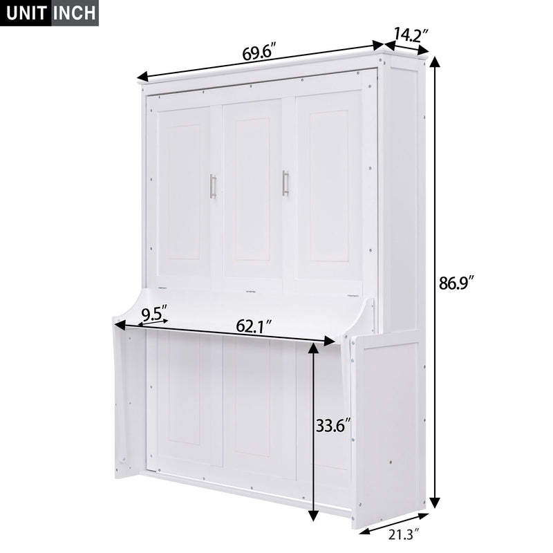 Murphy Bed With Shelf