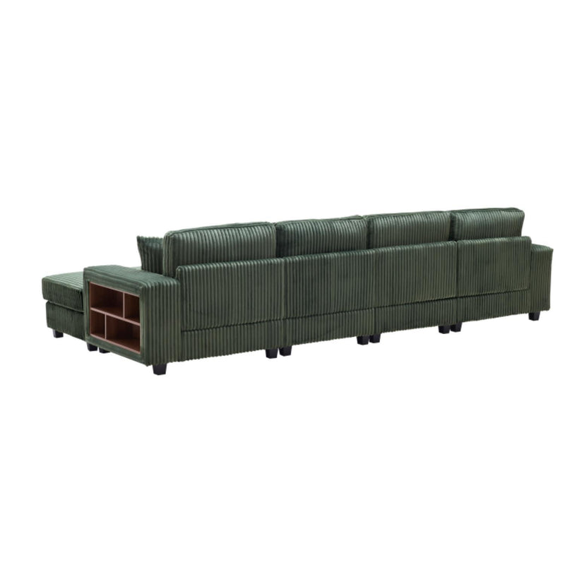 U-Shaped Convertible Sofa, 4 Seater Large Living Room Lounge