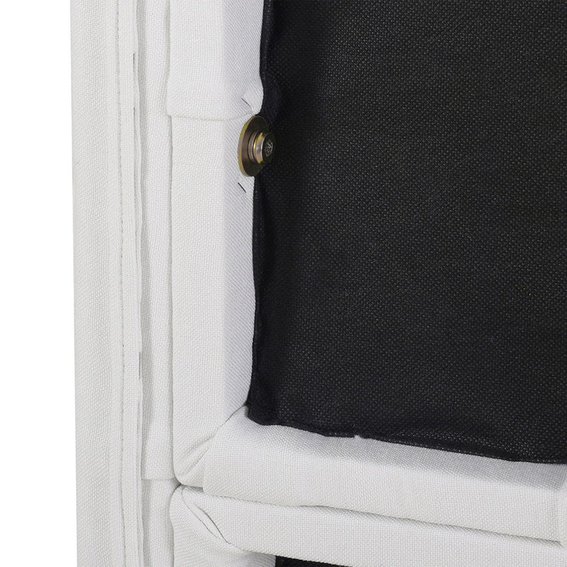 Marcella - Upholstered Shelter Headboard Bed
