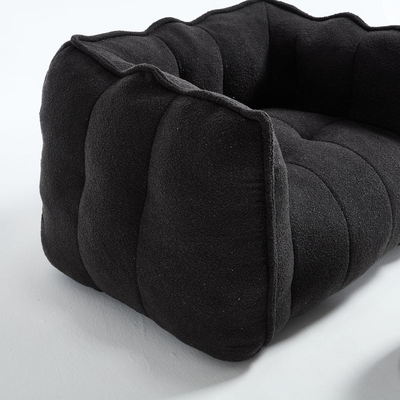 Soft Bean Bag Chair With High Resilient Foam