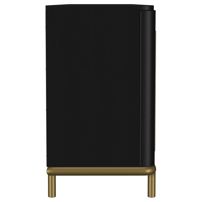 Benson - 2 Door TV Stand With Dual Drawers