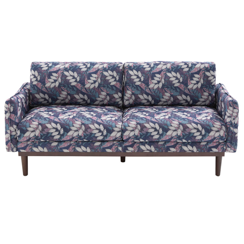 2 Seater Loveseat Sofa With Spacious Seating Area