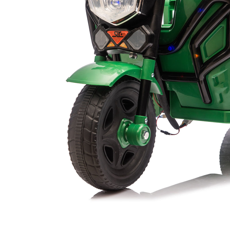 12V Kids Electric 3 Wheel Cargo Truck With LED Lights & Music