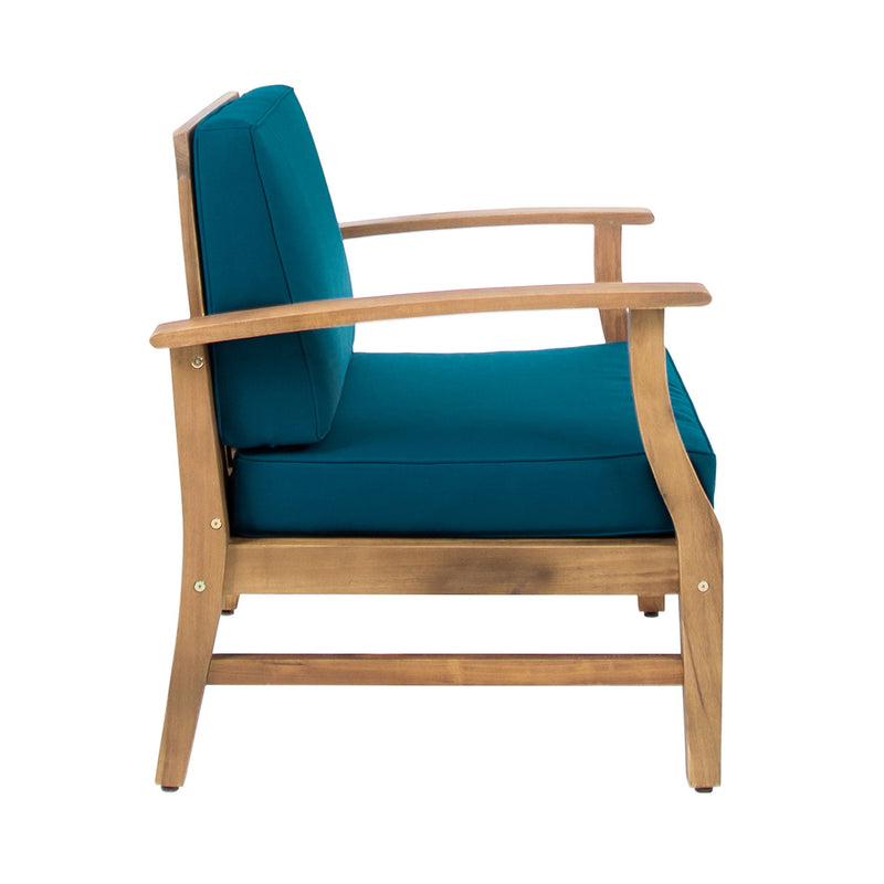 Perla - Contemporary Club Chair With Water Resistant Cushionі