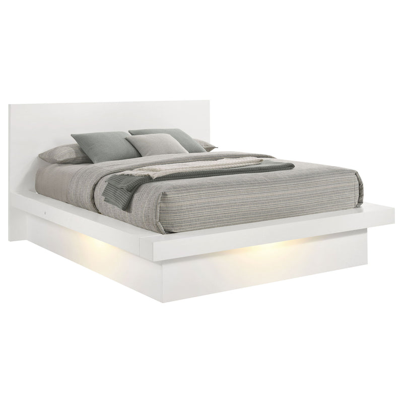 Tokyo - LED Panel Bed With Structured Headboard