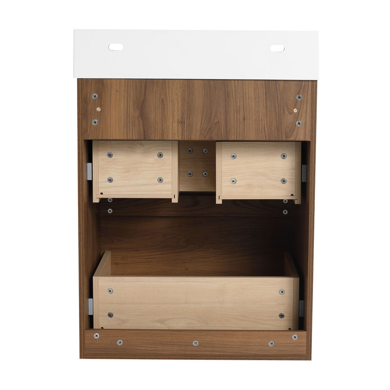 Modern Freestanding Bathroom Vanities With Single Sink Combo