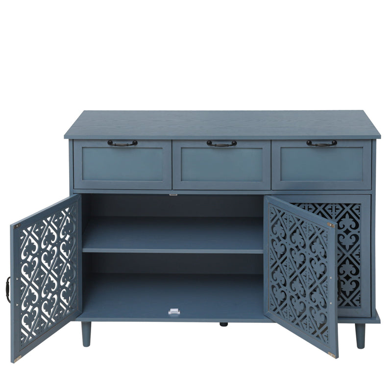 3 Door 3 Drawer Elegant Cabinet
