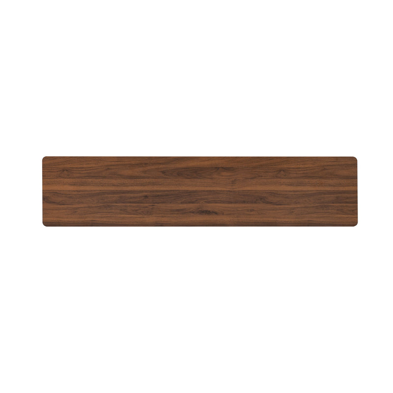 70" TV Stand With Storage Drawers And Cabinets For TVs Up To 80" - Walnut