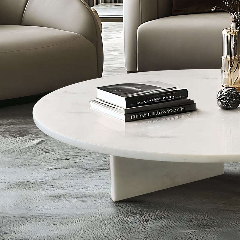 Luxury Coffee Table With Unique Veining, Unique Stone Design
