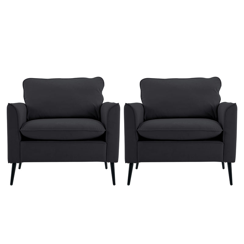 Nordic Retro Light Luxury Upholstered Sofa Chair