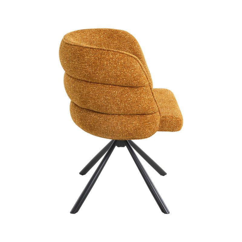 270 Degree Swivel Upholstered Desk Chairs (Set of 2)